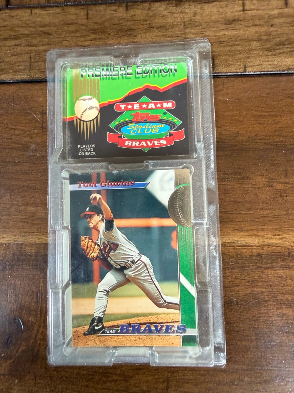 1993 Topps Stadium Club Atlanta Braves Sealed Team Set David Justice